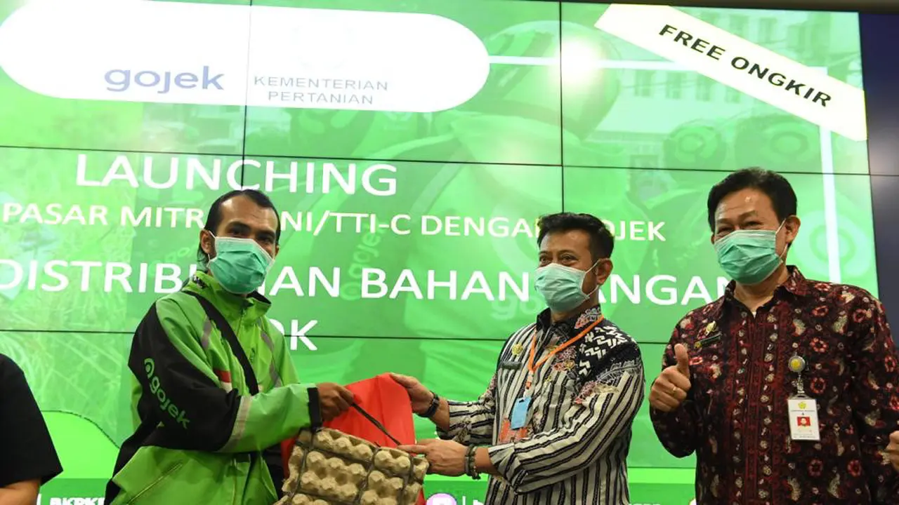 Kementan Gandeng Gojek Lancarkan Distribusi Pangan