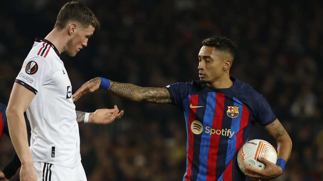 Foto: Momen-momen Ketika Barcelona Tahan Imbang MU