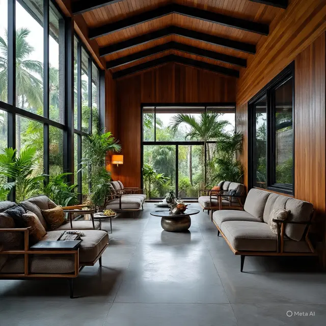 Rumah Sederhana Dalamnya Mewah