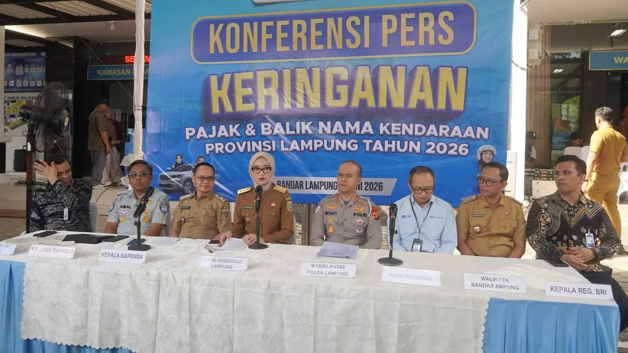 Pajak Kendaraan di Lampung 2026