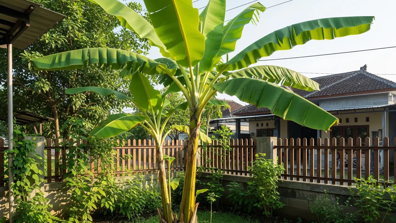 Cara Menanam Pisang di Halaman Rumah