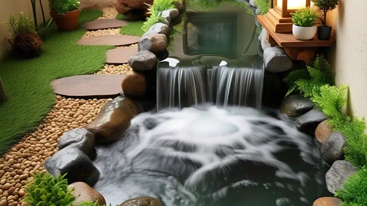Kolam Air Terjun Mini