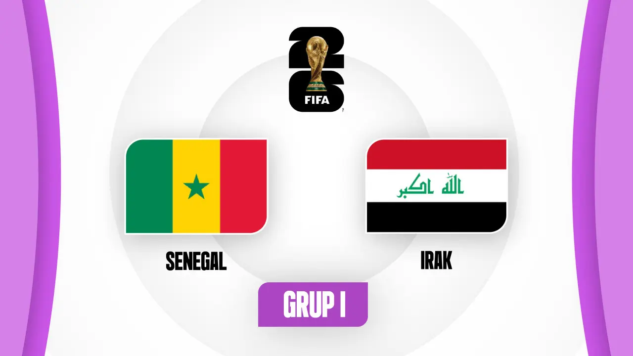 Ilustrasi Senegal Vs Irak