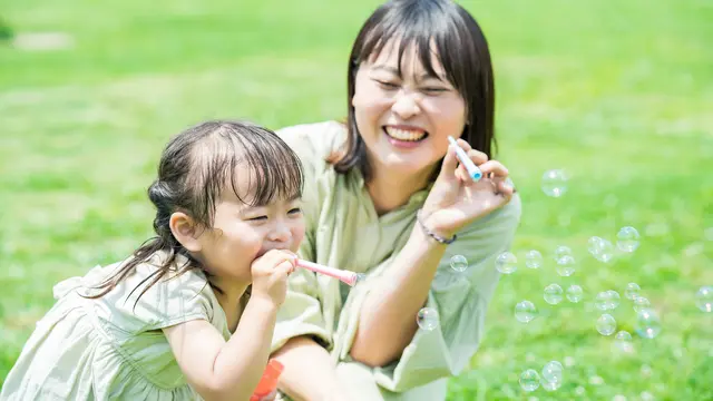 keluarga january green living bermain