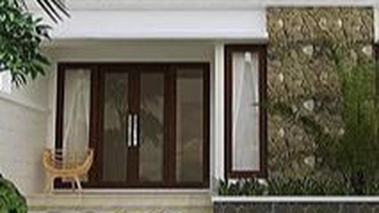 Rumah Minimalis 1 Lantai dengan Taman Kecil
