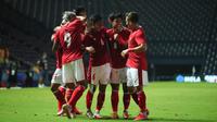 Timnas Indonesia menang 2-1 atas Taiwan pada leg pertama play off kualifikasi Piala Asia 2023 di Stadion Chang Arena Buriram, Thailand, Kamis (7/10/2021) malam. (foto: PSSI)