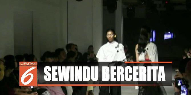 Fashion Show Sewindu Bercerita Tampilkan Busana dari Kain Perca