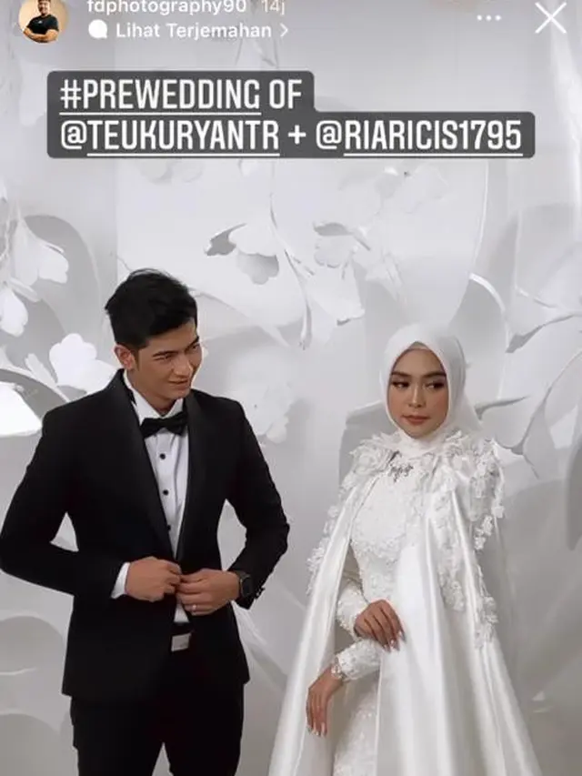 Jelang Menikah, Ini 6 Potret Prewedding Ria Ricis dan Teuku Ryan