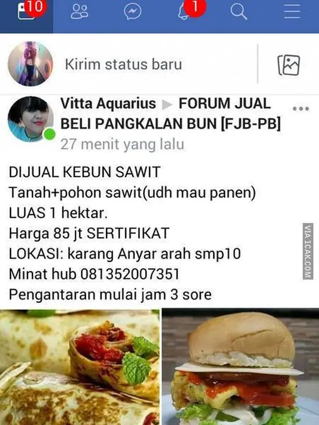 6 Cara Promosi Jualan Burger Ini Nyeleneh Banget, Kocak
