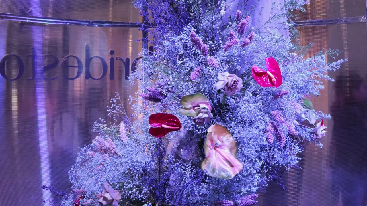 Instalasi cantik dari Bridestory untuk menggambarkan cinta dalam pernikahan