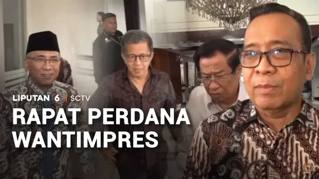 Rapat Perdana Wantimpres