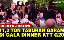 VIDEO: Cerita di Balik Kemegahan Gala Dinner G20 Bali, Ada Taburan 11,2 Ton Garam