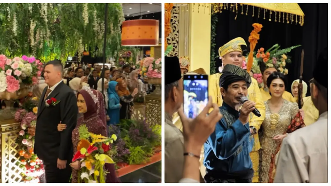 6 Momen Pernikahan Anak Sambung Bella Saphira, Penuh dengan Kebahagiaan