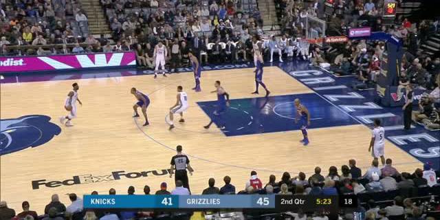 VIDEO : GAME RECAP NBA 2017-2018, Grizzlies 105 vs Knicks 99