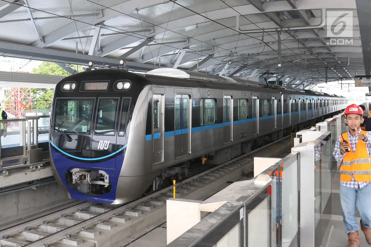 Bulan Depan Masyarakat Bisa Ikut Uji Coba MRT