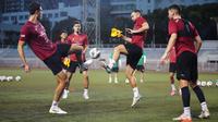 Timnas Indonesia bersiap untuk menghadapi Filipina pada laga kedua grup F kualifikasi Piala Dunia 2026 (dok: PSSI