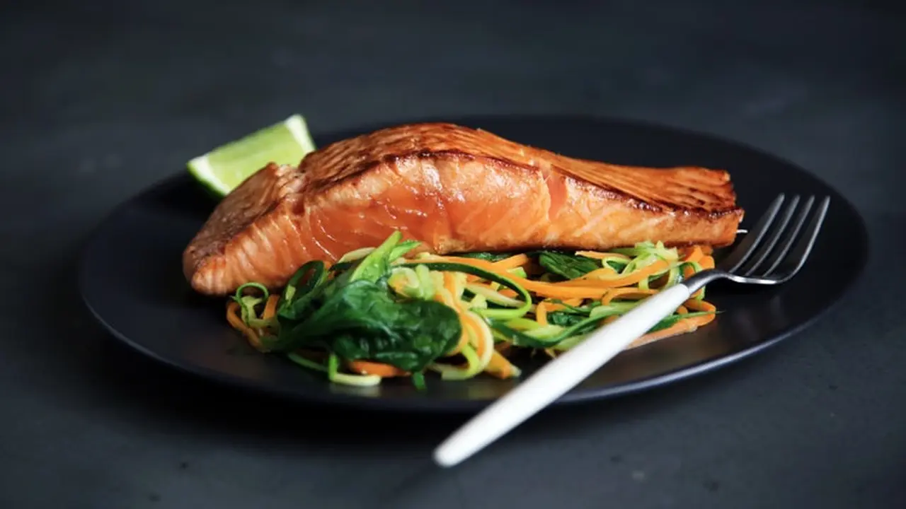 Ilustrasi olahan salmon