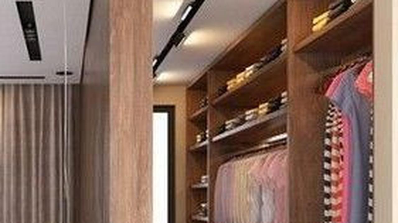 Walk in Closet Sederhana dan Strategis