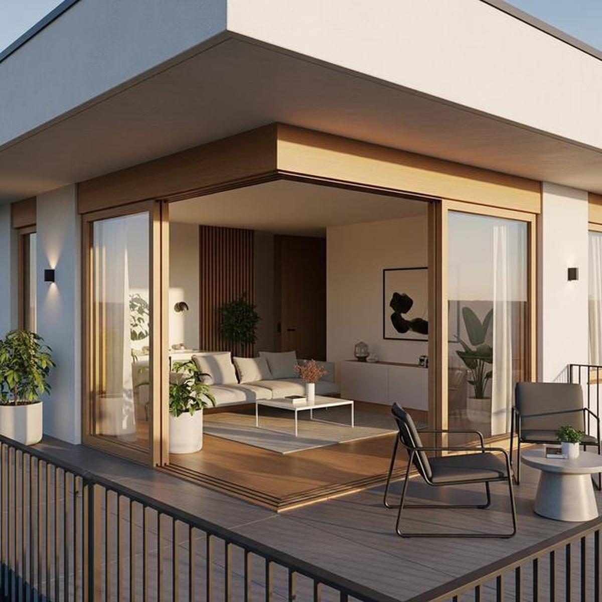 7 Model Balkon Depan Rumah Minimalis, Nyaman dan Bikin Betah