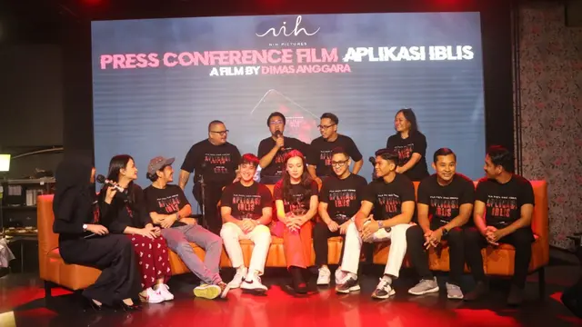 Press Conference Film Aplikasi Iblis