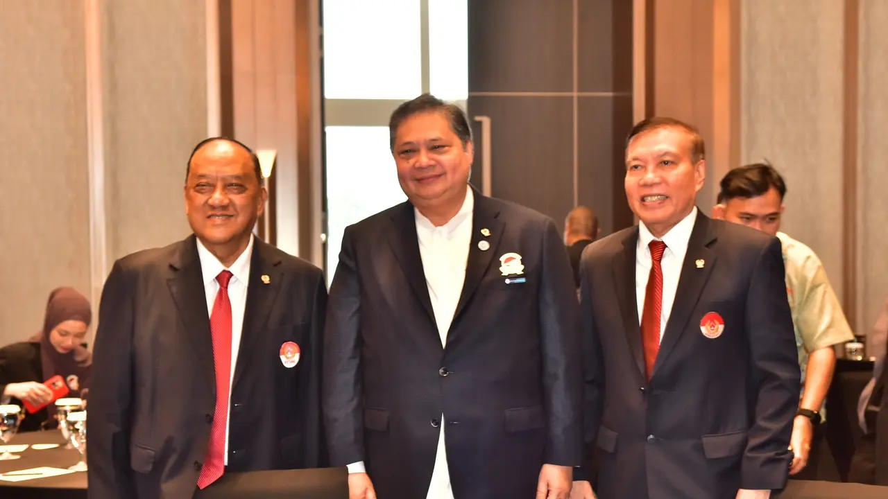 KONI Lantik Airlangga Hartarto sebagai ketua PB Wushu Indonesia