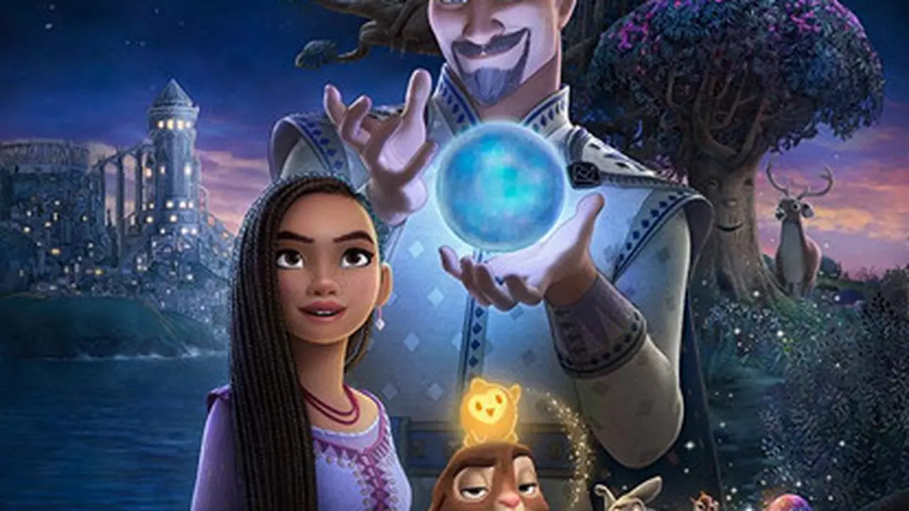 Poster film Wish. [Foto: Disney+ Hotstar Indonesia]