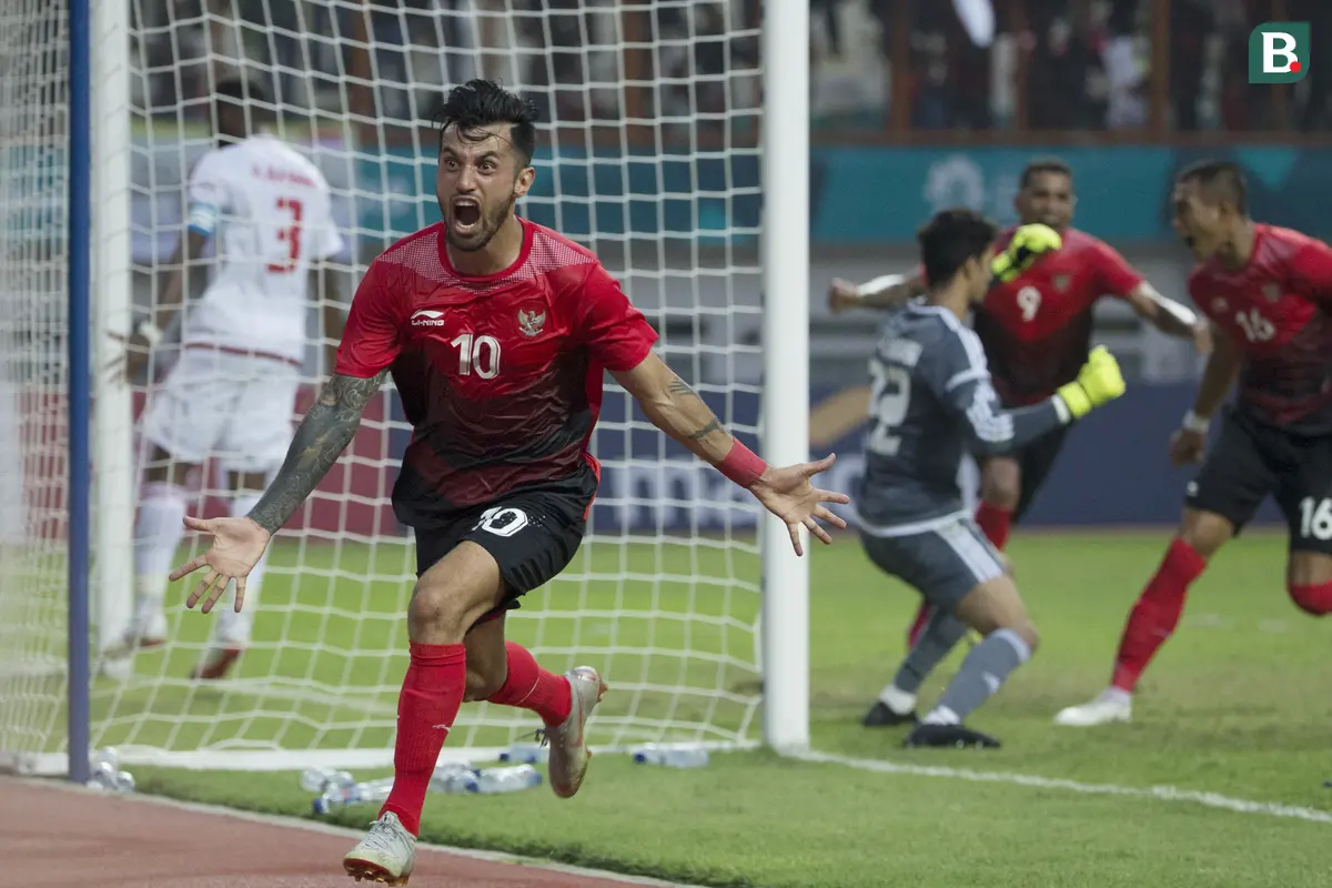 Sepak Bola : Indonesia Vs Uni Emirat Arab
