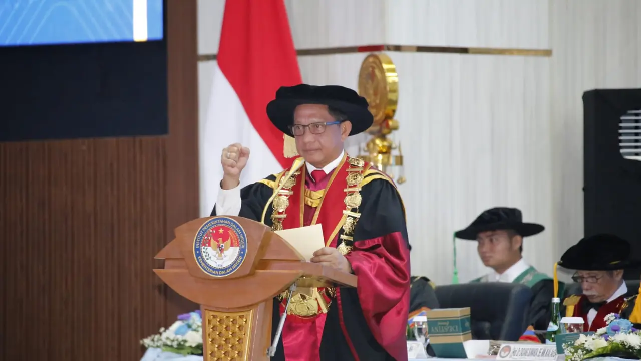 Mendagri Meyakini 1.305 Wisudawan IPDN Bakal Perkuat Sistem Administrasi Pemerintahan Indonesia