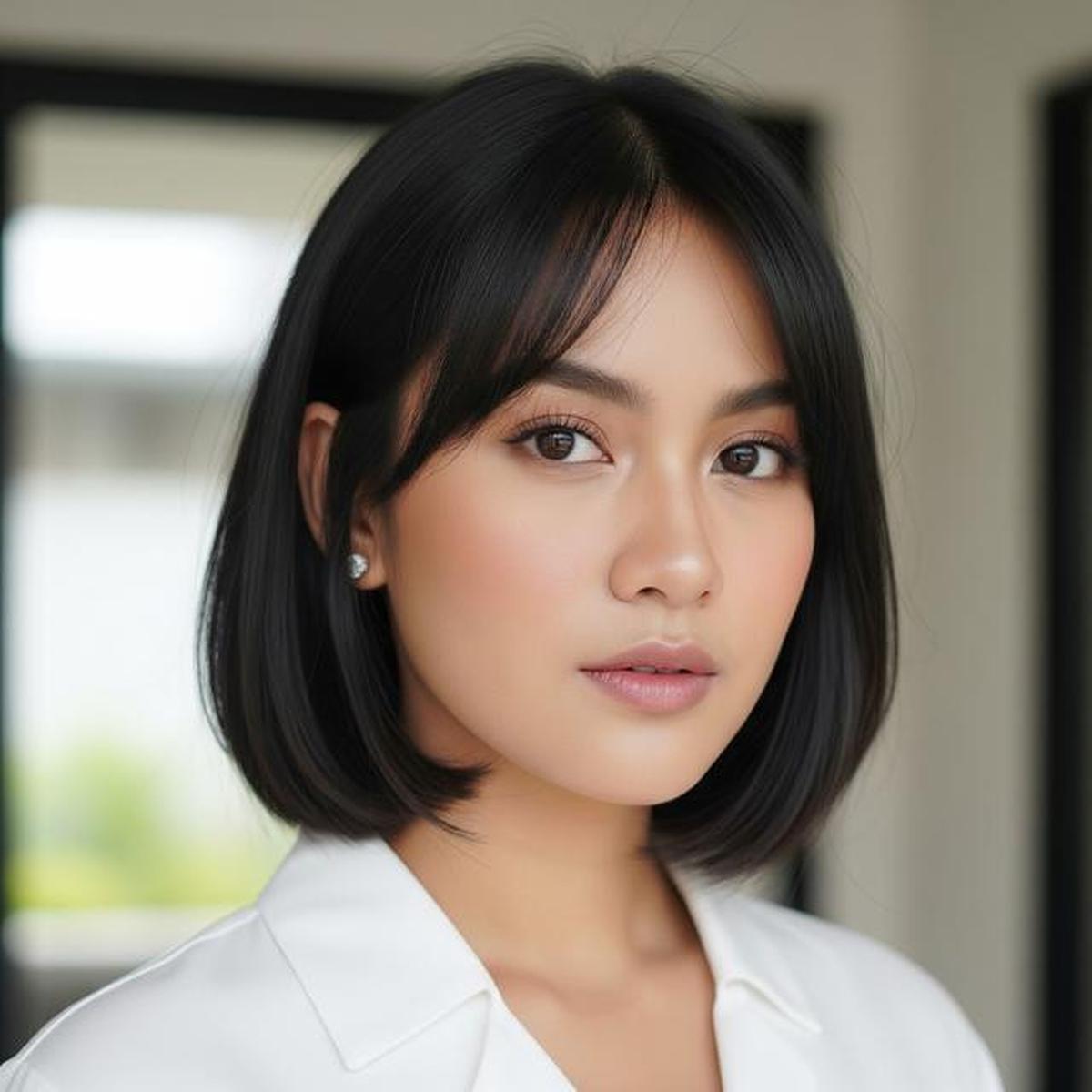 7 Model Rambut Pendek Wanita Sesuai Bentuk Wajah Lonjong, Tampil Lebih Proporsional di 2025
