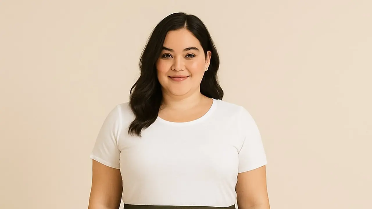 Contoh Rok Panjang untuk Orang Plus Size dan Tidak Terlalu Tinggi