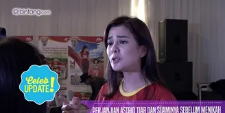 Suami sudah memberikan izin pada Astrid Tiar untuk tetap bekerja di dunia hiburan.