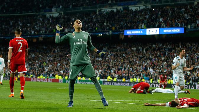 Kiper Real Madrid, Keylor Navas  (AP/Paul White)