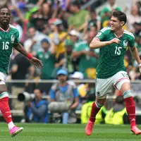 Foto: Momen Gol Pertama di Piala Dunia 2026, Julian Quinones Bawa Tuan Rumah Meksiko Unggul saat Waktu Belum Genap 10 Menit