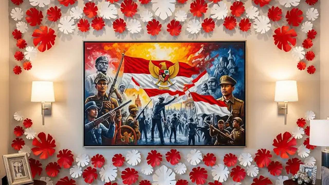 9 Ide Hiasan Dinding 17 Agustus, Semarakkan Kemerdekaan dengan Kreativitas Merah Putih