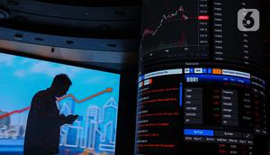 Indeks Harga Saham Gabungan (IHSG) ditutup melemah 78,87 poin atau 1,03% ke level 7.563 pada sesi terakhir perdagangan pada Rabu (2/10/2024). (Liputan6.com/Angga Yuniar)