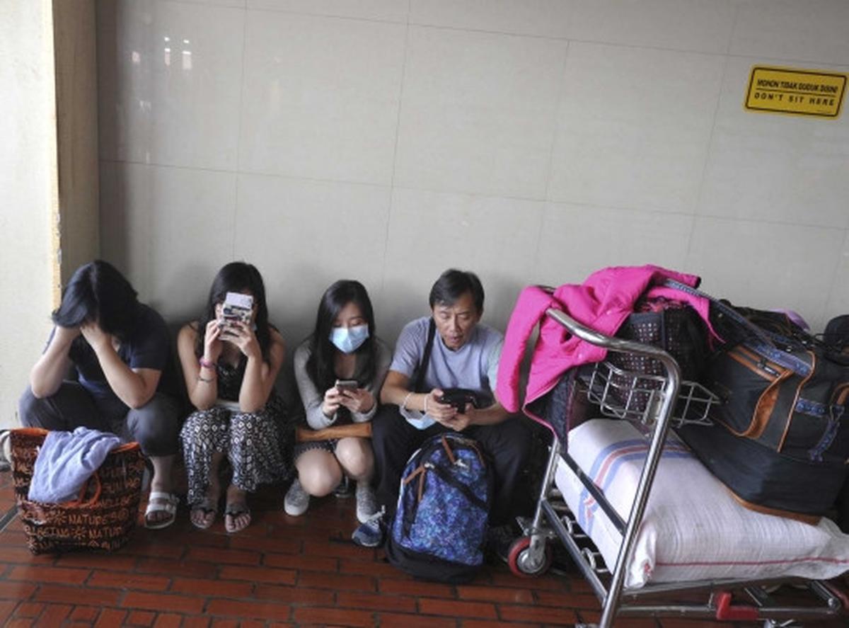 Imbas kebakaran, penumpang menumpuk di Terminal 2D Soekarno-Hatta