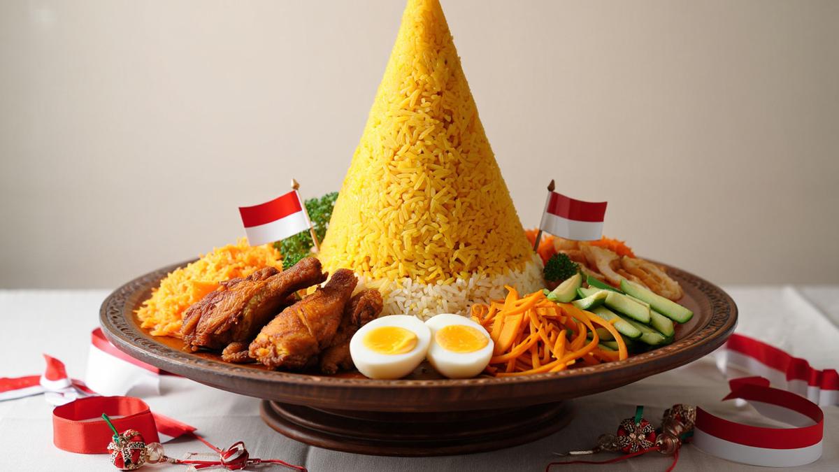 Resep Bikin Tumpeng dan Apa Saja Topingnya, Ini Daftarnya