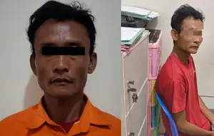 Andi Lau Buron Hampir Setahun, Pelariannya Berakhir di Tanggamus
