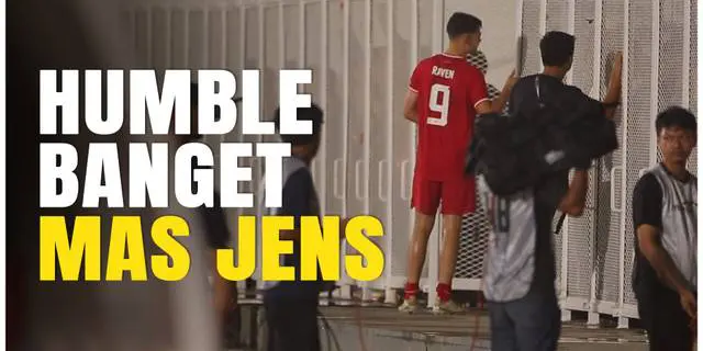 VIDEO: Momen Jens Raven Sapa Penonton Setelah Timnas Indonesia U-20 Kalahkan Maladewa