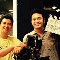 Gilang Dirga bersama sutradara Surau dan Silek, Arief Malinmudo  (Twitter)