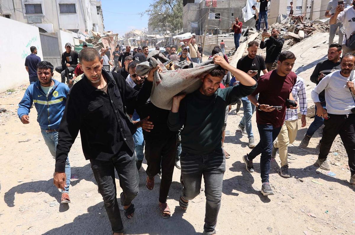 FOTO: Serangan Israel Kembali Guncang Gaza Utara