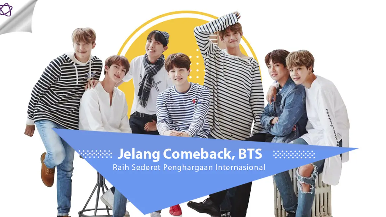 [Bintang] Jelang Comeback, BTS Raih Sederet Penghargaan Internasional 