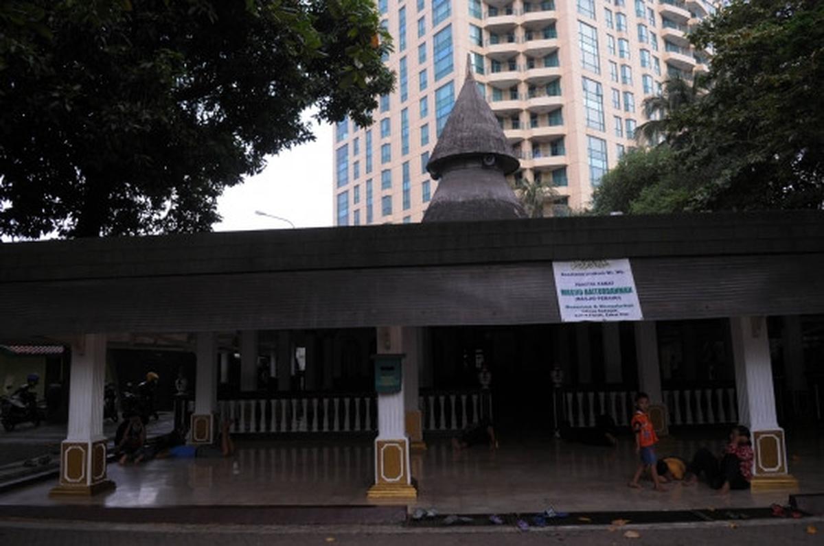 Keunikan Masjid Perahu di sudut sempit Ibu Kota