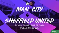 Premier League - Manchester City Vs Sheffield United (Bola.com/Adreanus Titus)