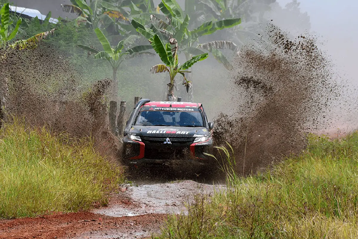 Mengandalkan Triton, Mitsubishi Ralliart Finish di Posisi Pertama AXCR 2022