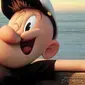 Popeye baru dikemas dalam format tiga dimensi. Nuansa kocak pun masih terlihat dari video panjang itu.