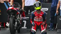 Manuver Nekat di Tikungan Terakhir yang Bikin Kiandra Ramadhipa Kibarkan Bendera Merah Putih di Sirkuit Jerez
