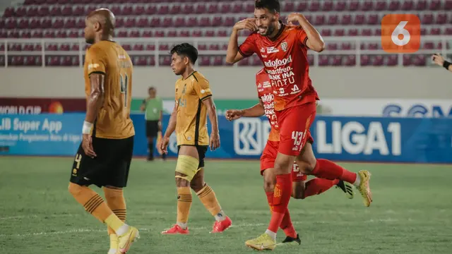 Bali United saat Ladeni Bhayangkara FC Berakhir dengan Skor Akhir 3-0