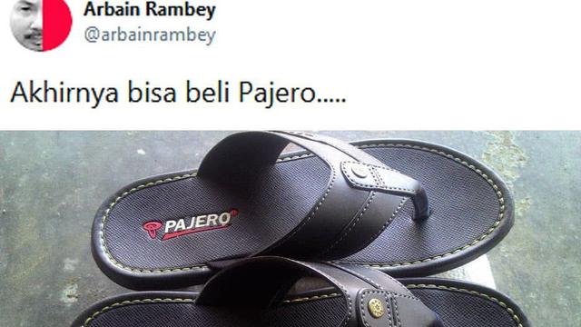 7 Potret Sendal dengan Merek Nyeleneh Ini Bikin Geleng Kepala