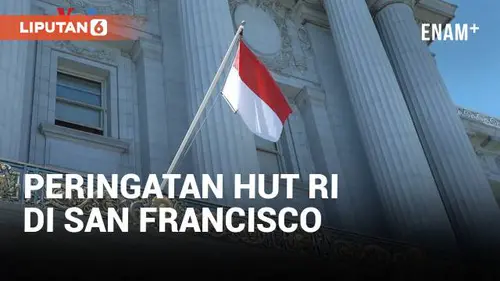 VIDEO: Merah Putih Berkibar di Kantor Wali Kota San Francisco